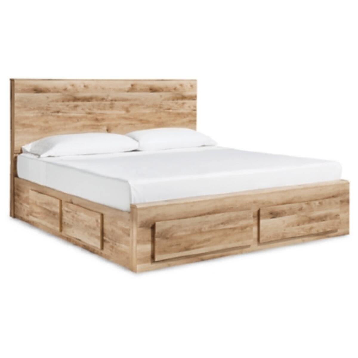 Hyanna Queen Panel Storage Bed with 2 Under Bed Storage Drawer Beds Ashley Furniture 10