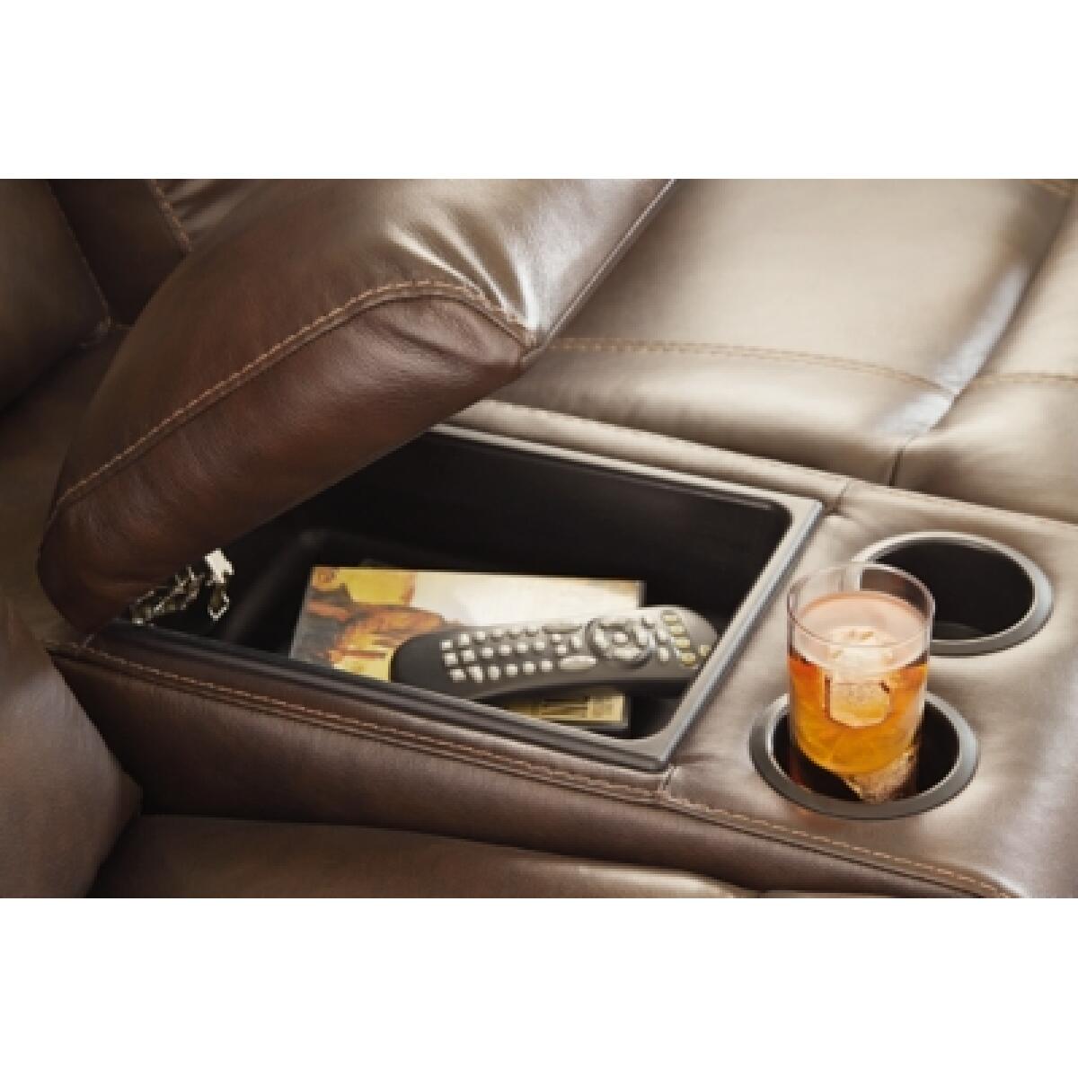 Edmar Power Reclining Loveseat with Console Loveseats Ashley Furniture 22