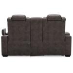 HyllMont Power Reclining Loveseat with Console Loveseats Ashley Furniture 46