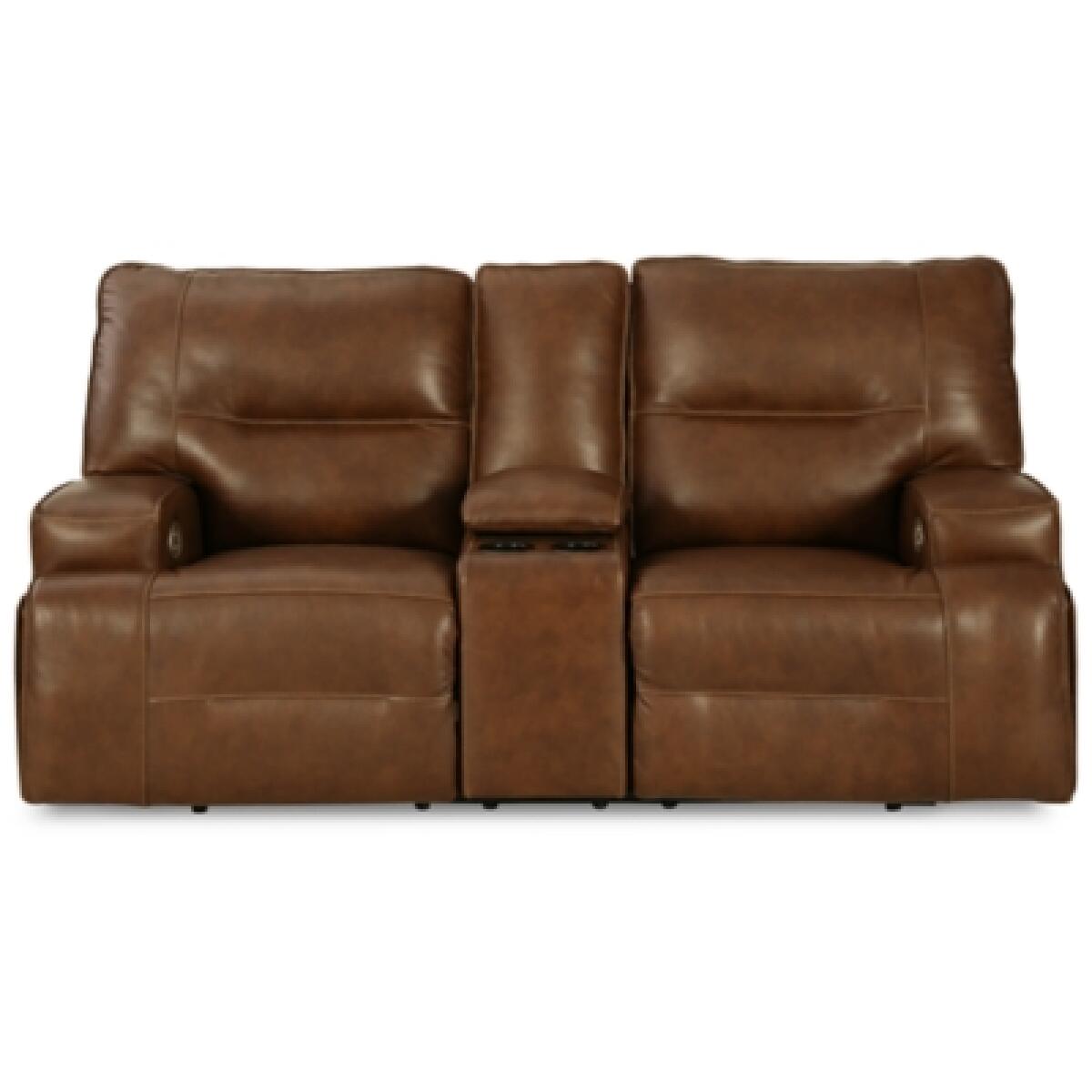 Francesca Power Reclining Loveseat with Console Loveseats Ashley Furniture 16