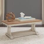 Farmhouse Reimagined Rectangular Cocktail Table Cocktail & Coffee Tables Liberty Furniture 12