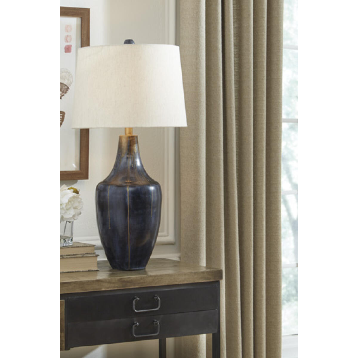 Evania Table Lamp Lighting Ashley Furniture 8