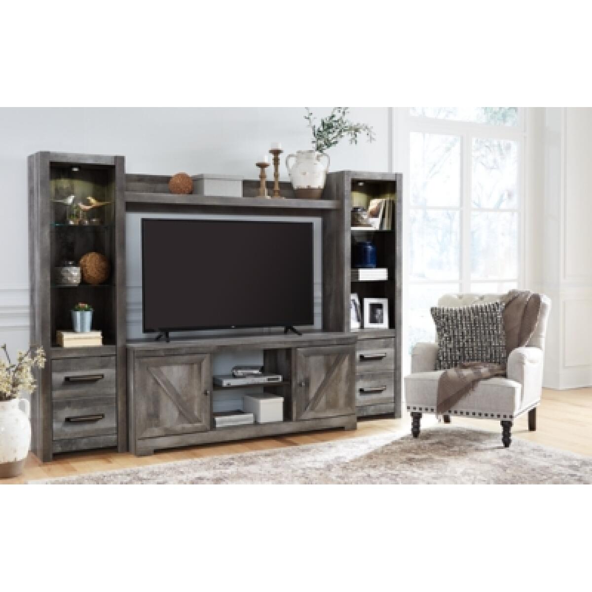 Wynnlow 4-Piece Entertainment Center Entertainment Stands Ashley Furniture 21