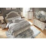 Realyn California King Upholstered Storage Bed Beds Ashley Furniture 27