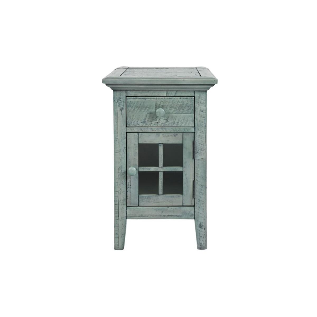 Rustic Shores Power Chairside Table Chairside Tables Customizable 4