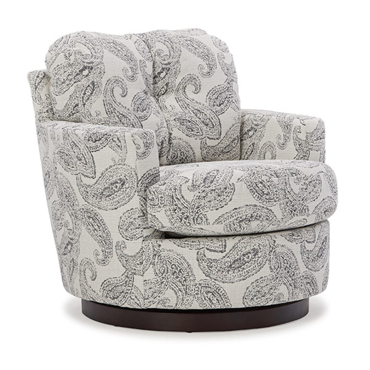 Skipper Swivel Barrel Chair Chairs Best Home Furnishings 6