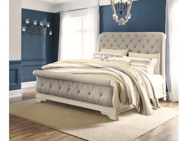 Realyn California King Upholstered Storage Bed Beds Ashley Furniture 32