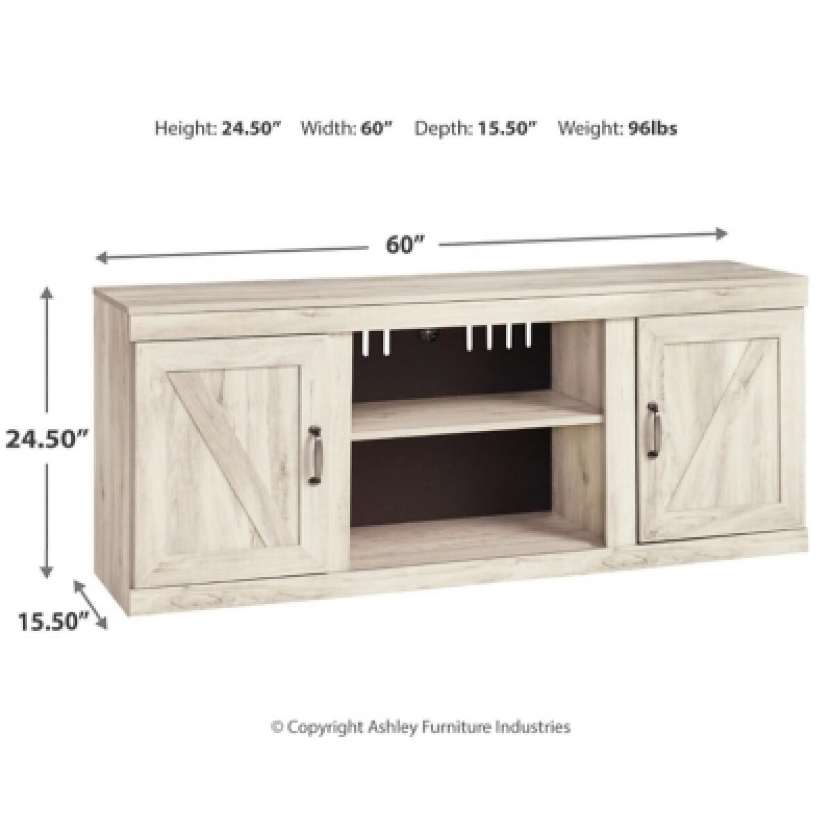 Bellaby 60″ TV Stand Entertainment Stands Ashley Furniture 18