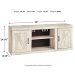 Bellaby 60″ TV Stand Entertainment Stands Ashley Furniture 27