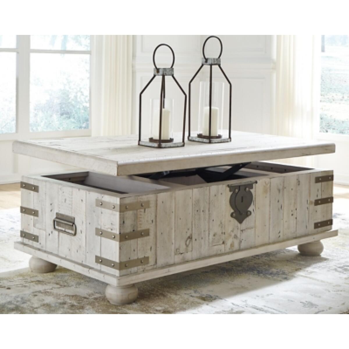 Carynhurst Coffee Table with Lift Top Cocktail & Coffee Tables Ashley Furniture 13