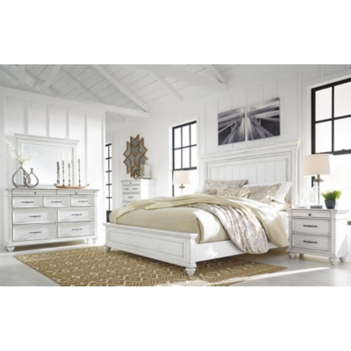 Kanwyn California King Panel Bed Beds Ashley Furniture 29