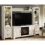 Bellaby 4-Piece Entertainment Center with Electric Fireplace Fireplaces Ashley Furniture 17