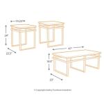 Laney Table (Set of 3) Table Packages Ashley Furniture 14
