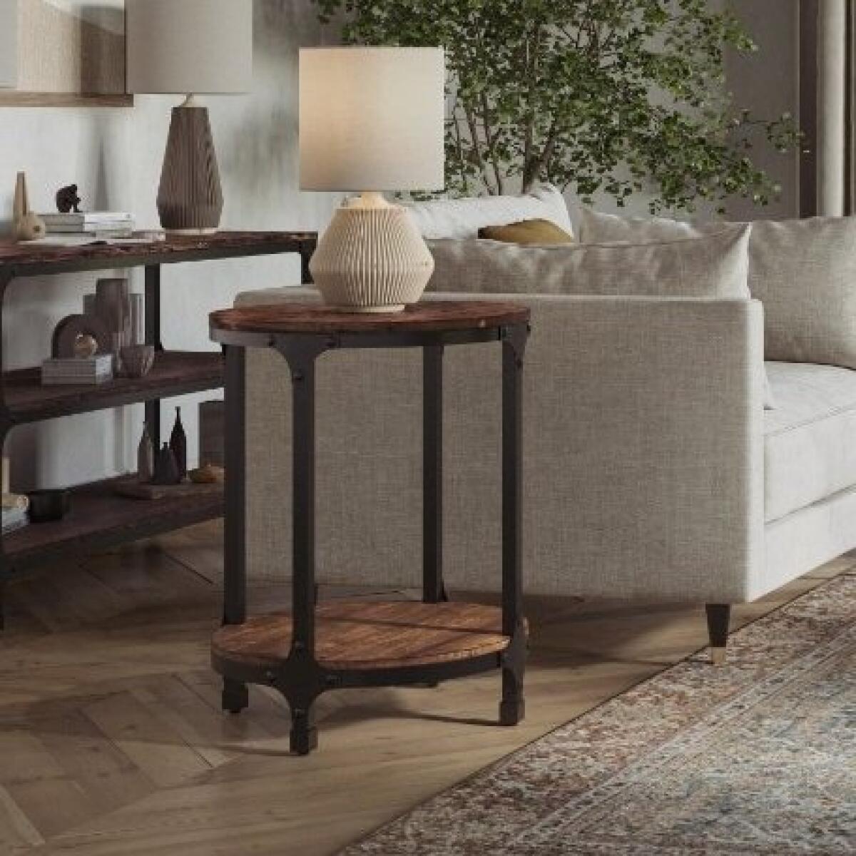 Urban Nature Round Chairside Table Chairside Tables Jofran 4