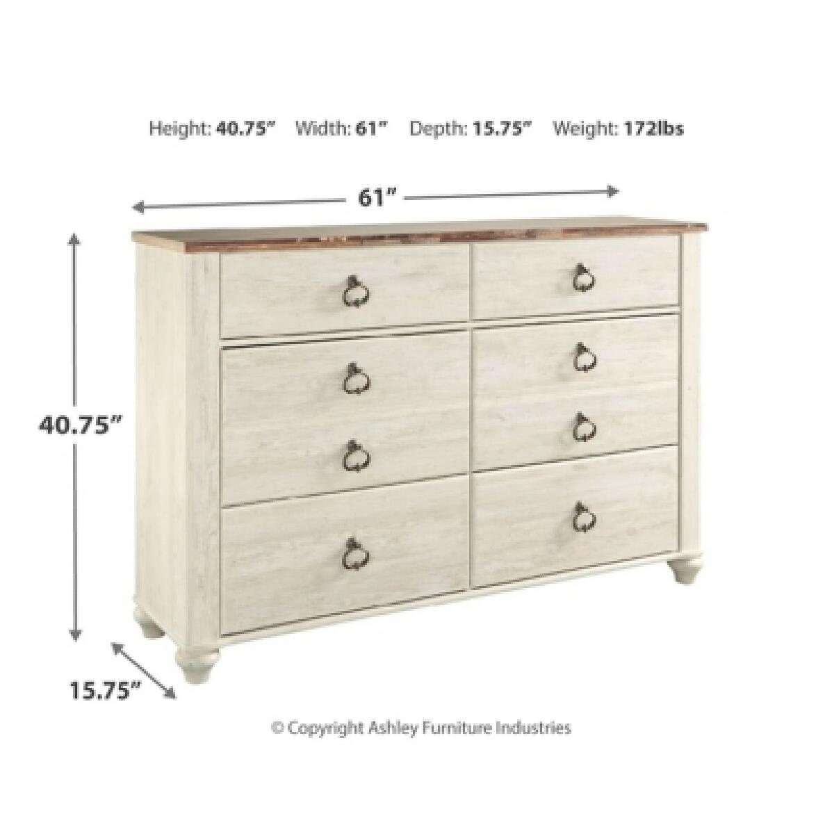 Willowton Dresser Dressers Ashley Furniture 17
