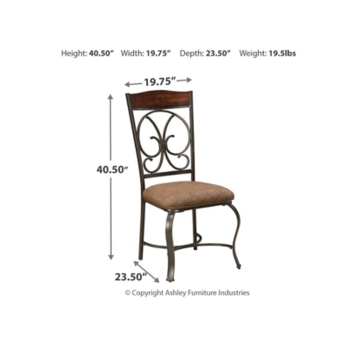 Glambrey Dining Chair (Set of 4) Chairs & Benches Ashley Furniture 19