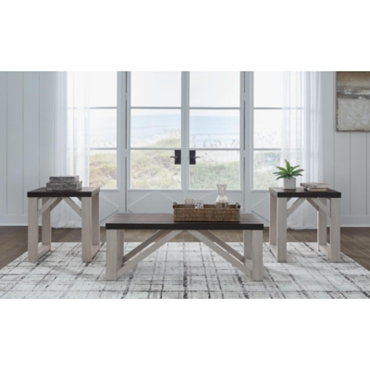 Dorrinson Table (Set of 3) Table Packages Ashley Furniture 11