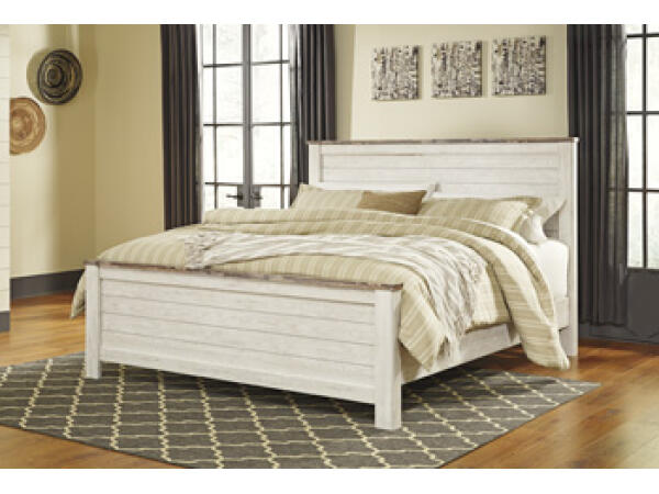 Willowton California King Panel Bed Beds Ashley Furniture