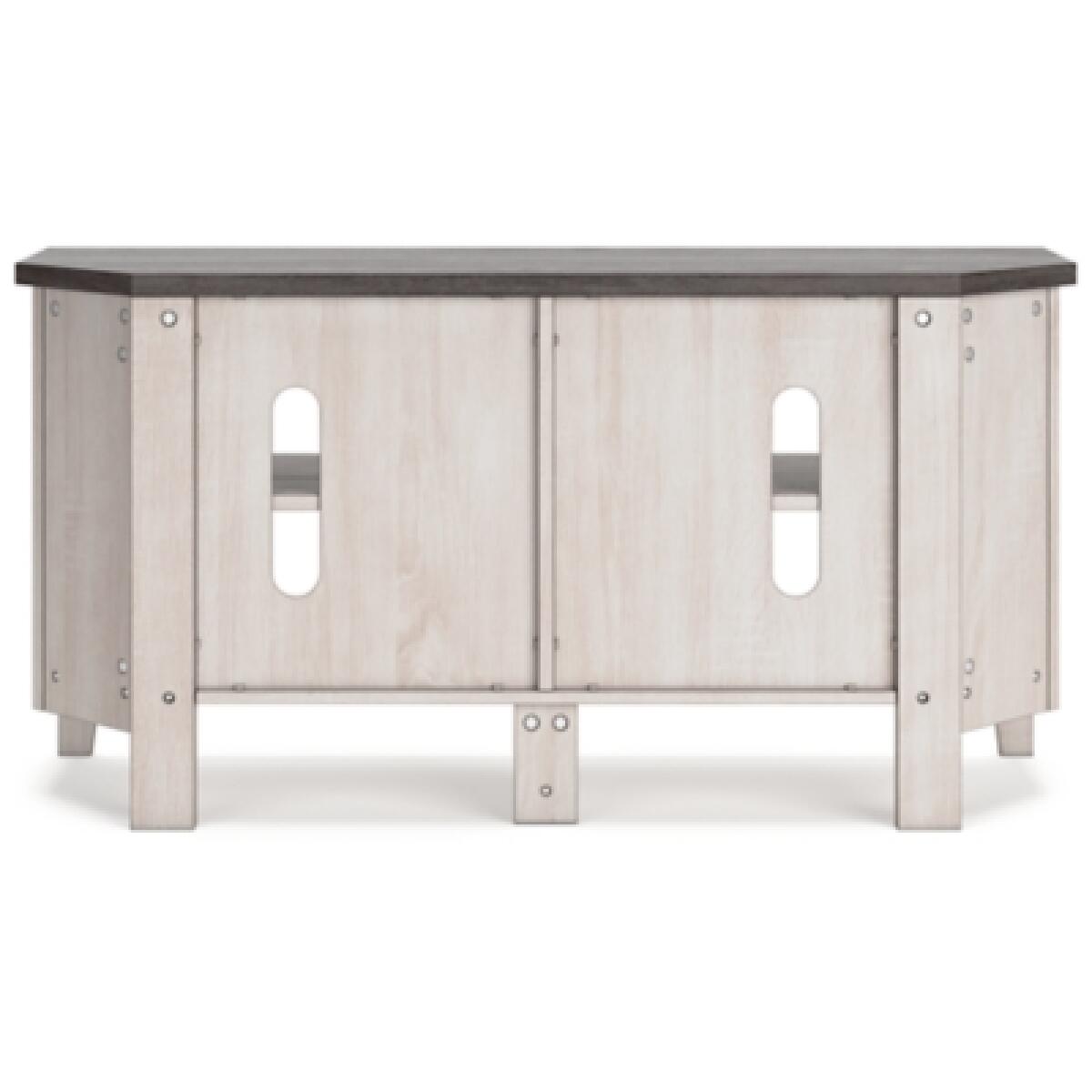 Dorrinson Corner TV Stand Entertainment Stands Ashley Furniture 16