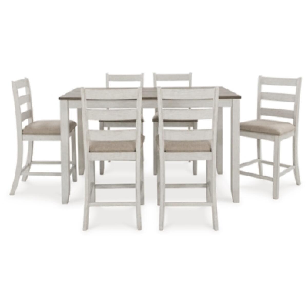 Skempton Counter Height Dining Table and Bar Stools (Set of 7) Dining Tables Ashley Furniture 13