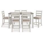 Skempton Counter Height Dining Table and Bar Stools (Set of 7) Dining Tables Ashley Furniture 22
