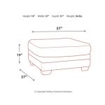 Tracling Oversized Ottoman Ottomans & Poufs Ashley Furniture 17