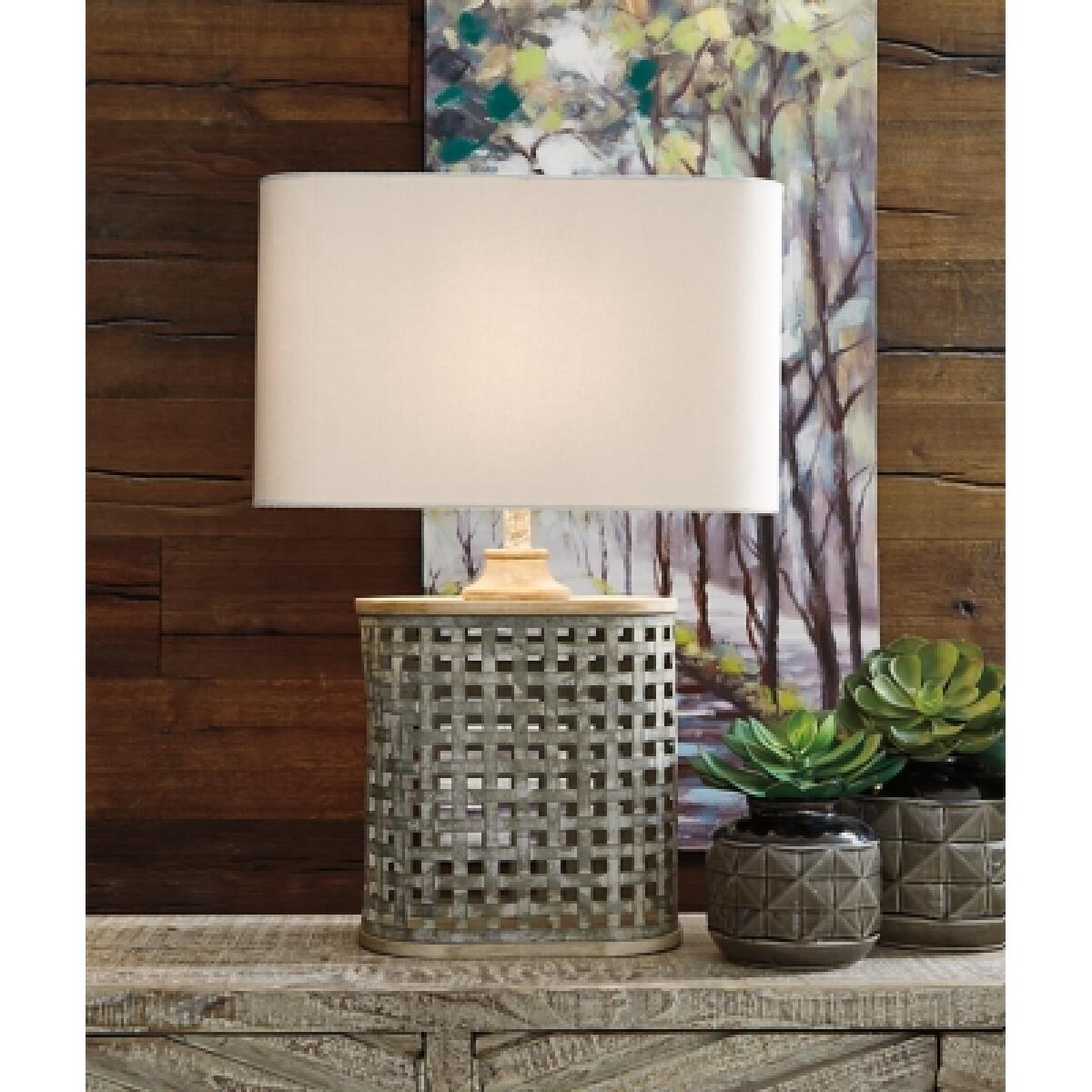 Deondra Table Lamp Lighting Ashley Furniture 7