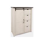 Madison County Door Chest Vintage White Finish Chests Jofran 20