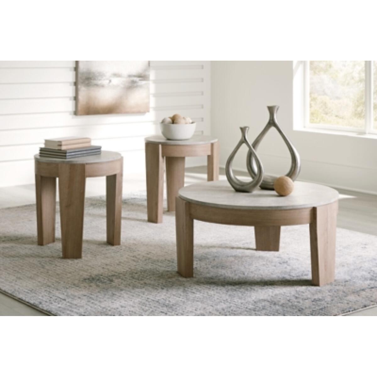 Guystone Table (Set of 3) Table Packages Ashley Furniture 12