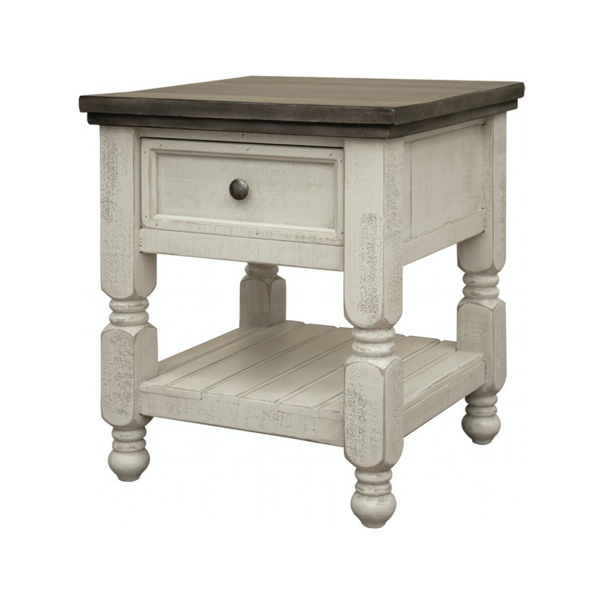 1 Drawer, Shelf End Table IFD4691END End tables International Furniture Direct 3