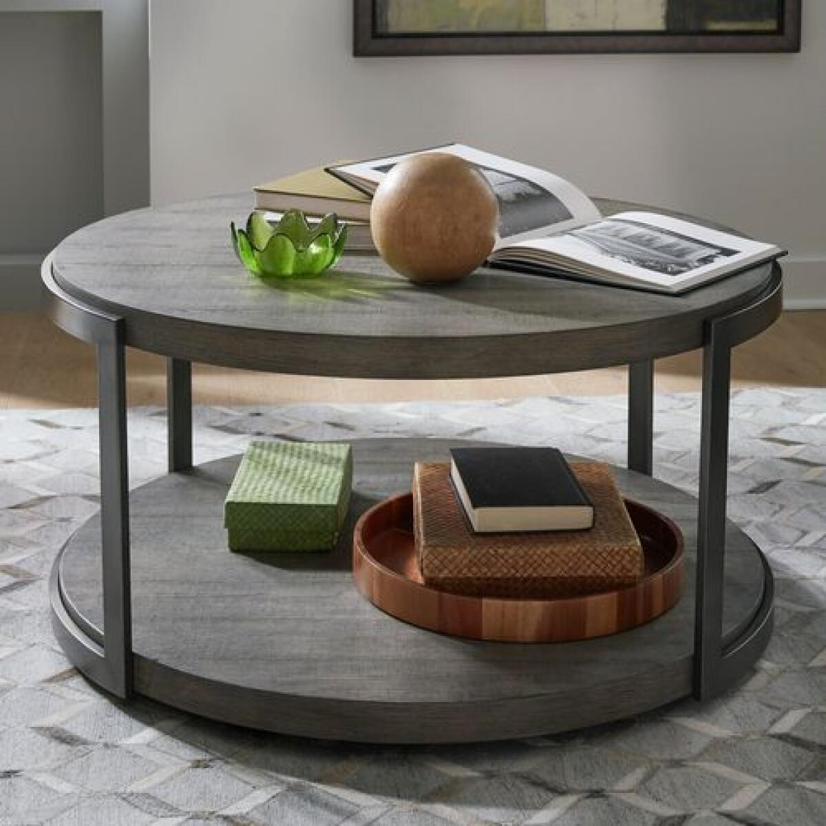 Moden View Round Cocktail Table Cocktail & Coffee Tables Liberty Furniture 8