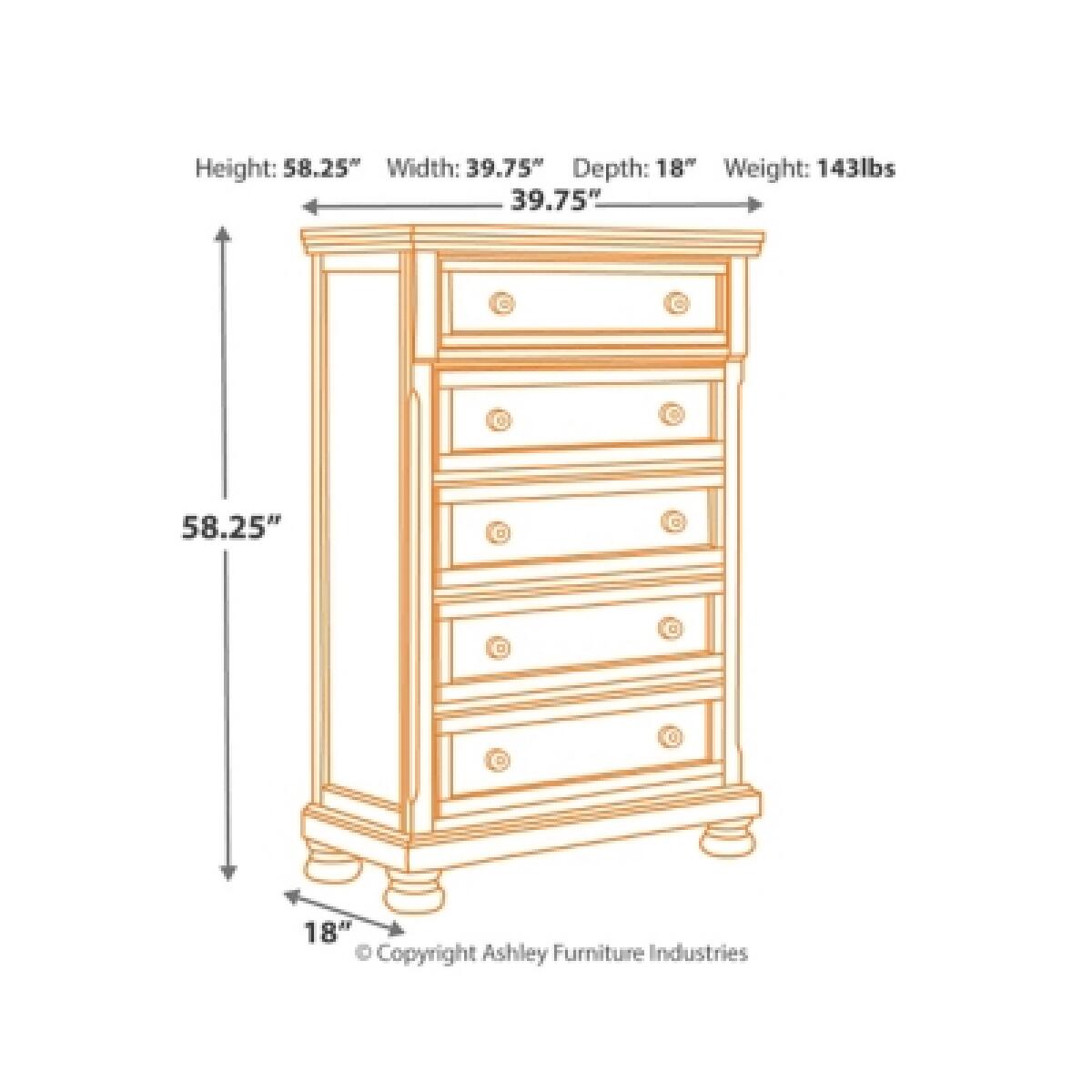 Porter Chest of Drawers Chests Ashley Furniture 13