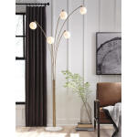 Taliya Arc Lamp Lighting Ashley Furniture 13