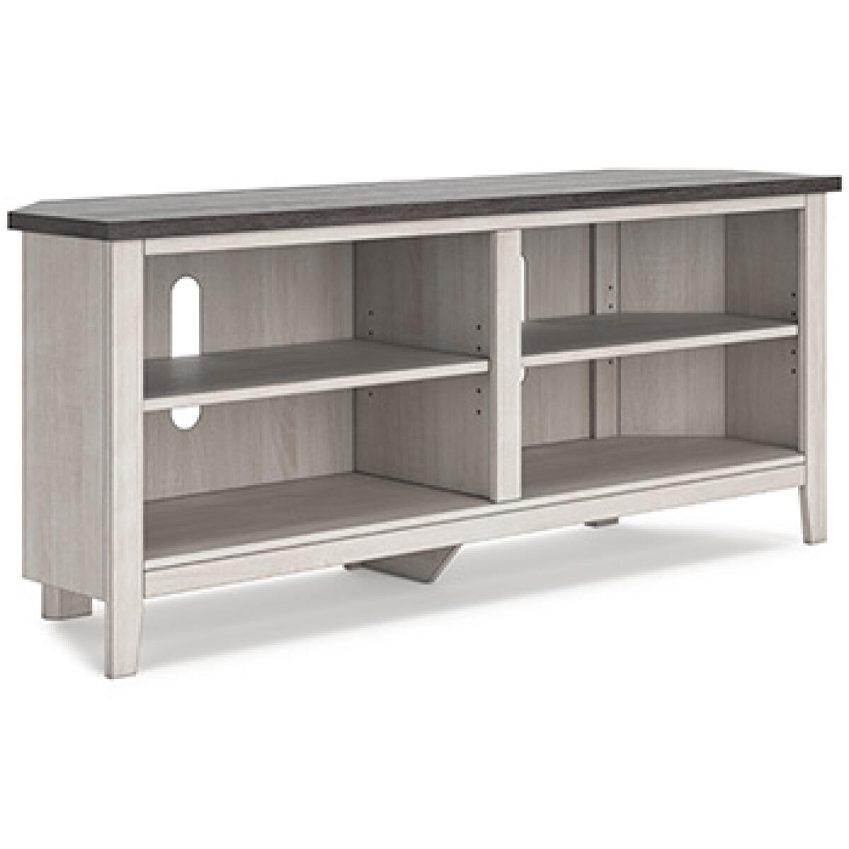 Dorrinson Corner TV Stand Entertainment Stands Ashley Furniture 12