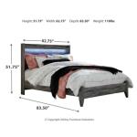 Baystorm Queen Panel Bed Beds Ashley Furniture 12