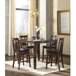 Bennox Counter Height Dining Table and Bar Stools (Set of 5) Dining Tables Ashley Furniture 13