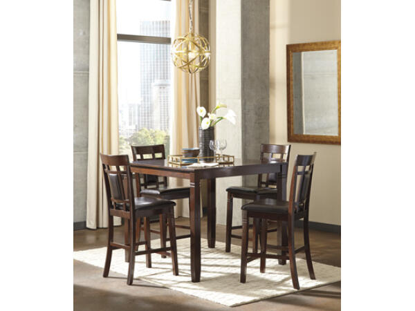 Bennox Counter Height Dining Table and Bar Stools (Set of 5) Dining Tables Ashley Furniture