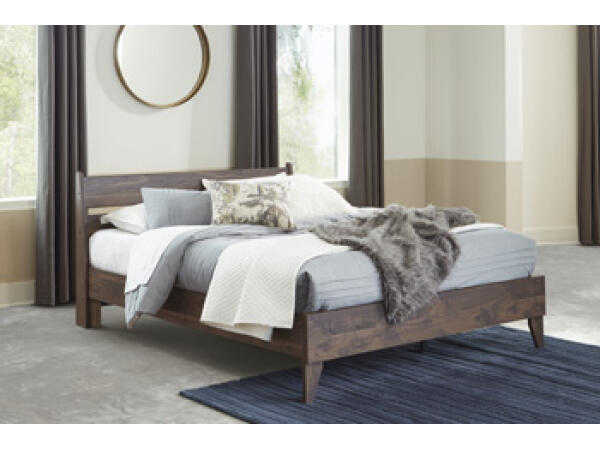 Calverson Queen Panel Platform Bed Beds Ashley Furniture