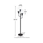 Jaak Floor Lamp Lighting Ashley Furniture 21