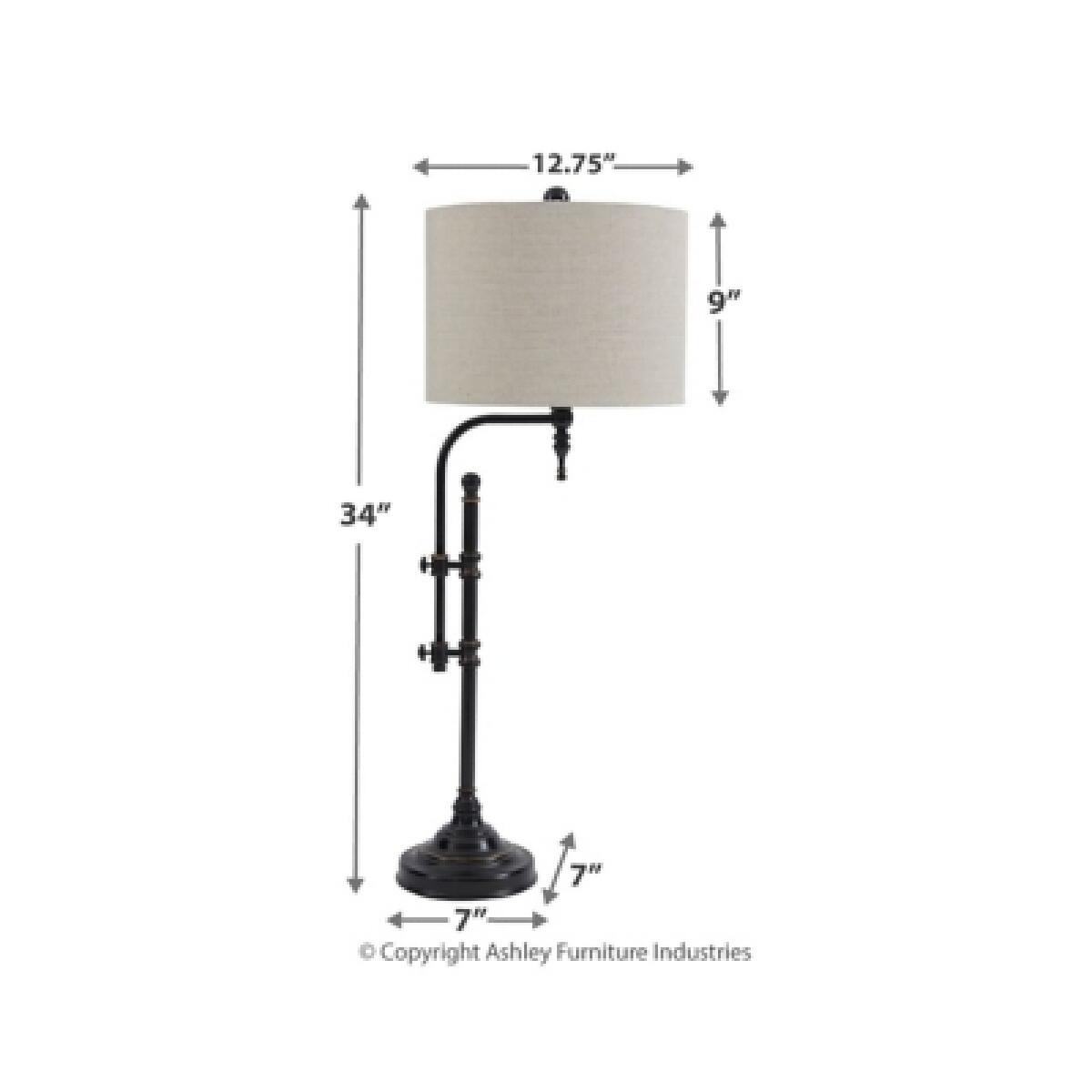 Anemoon Table Lamp Lighting Ashley Furniture 11
