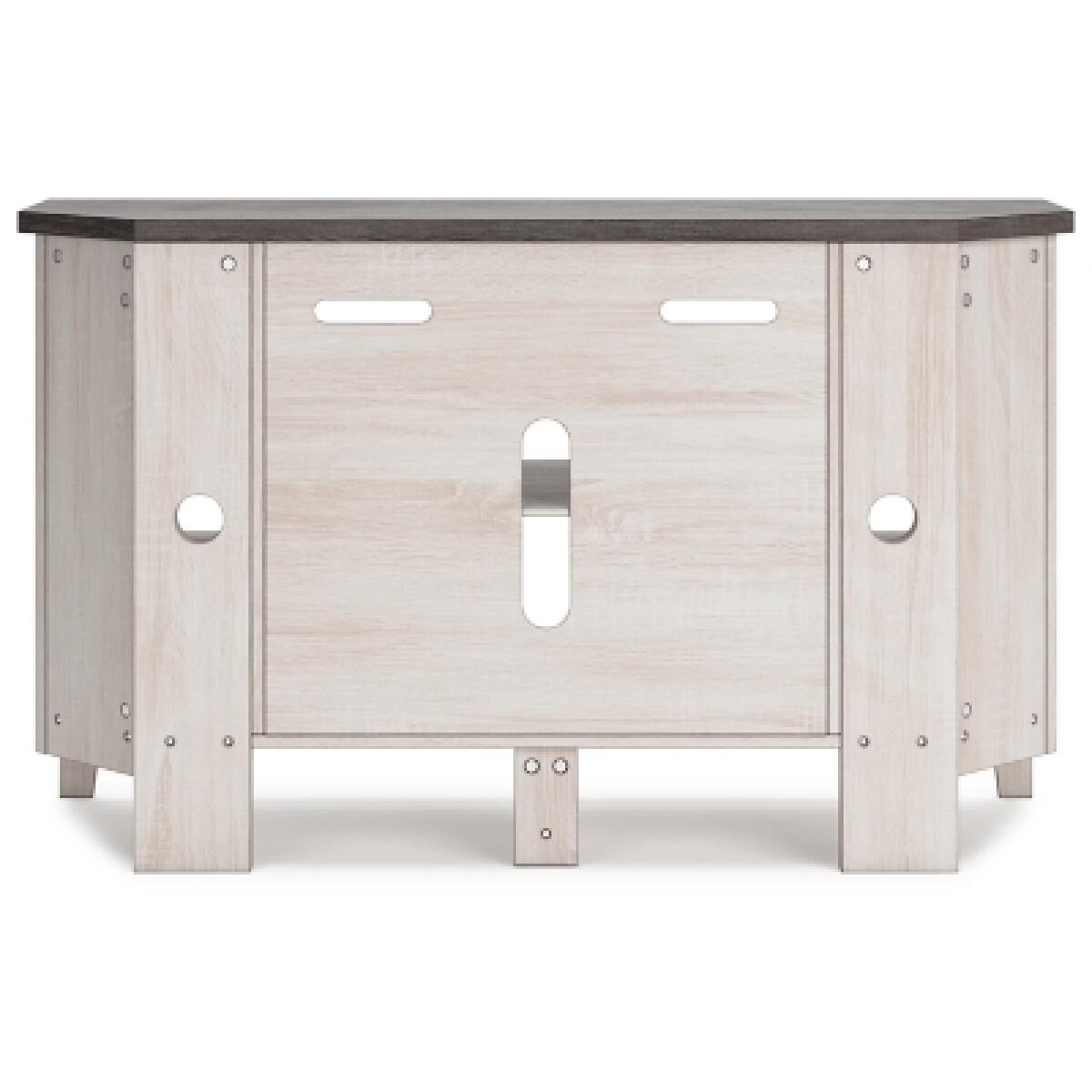 Dorrinson Corner TV Stand Entertainment Stands Ashley Furniture 16