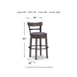 Caitbrook Bar Height Bar Stool - Image 5