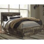 Derekson Queen Panel Bed with 4 Storage Drawers Beds Ashley Furniture 27