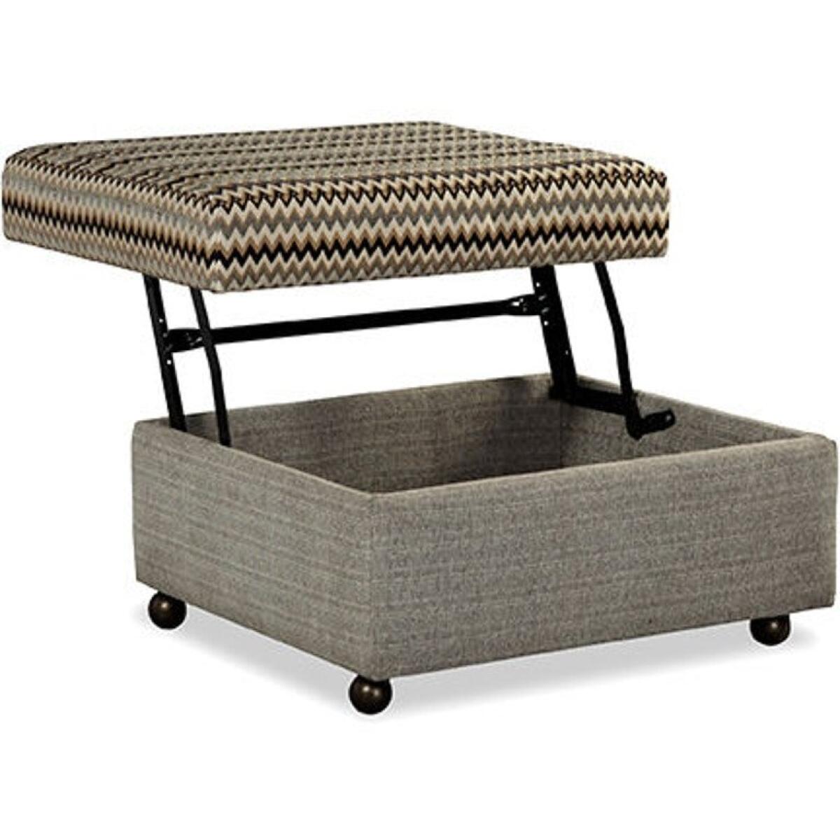 F9 Lift Top Ottoman Ottomans & Poufs Craftmaster Furniture 4