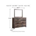 Drystan Dresser and Mirror Dressers Ashley Furniture 14