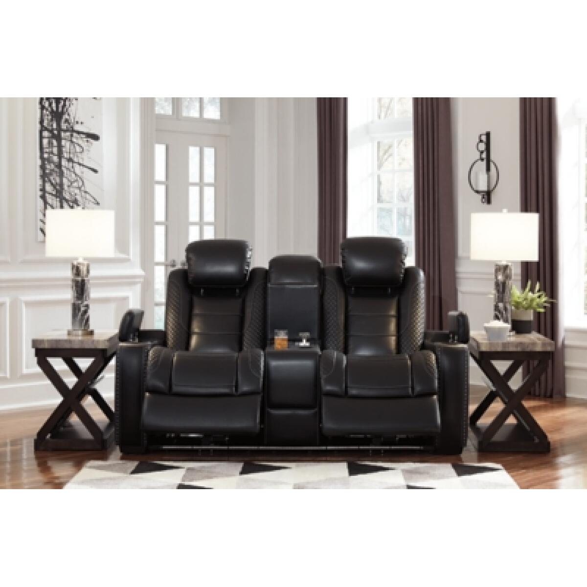 Party Time Power Reclining Loveseat with Console Loveseats Ashley Furniture 25