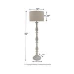 Bernadate Floor Lamp Lighting Ashley Furniture 17