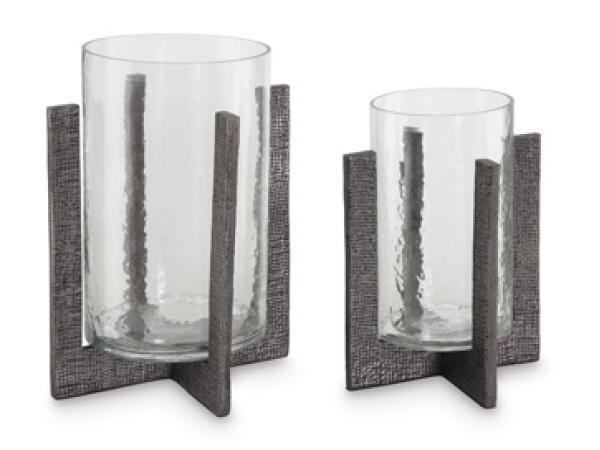 Garekton Candle Holder (Set of 2) Accents Ashley Furniture
