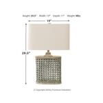 Deondra Table Lamp Lighting Ashley Furniture 12
