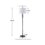 Joaquin Floor Lamp Lighting Ashley Furniture 17